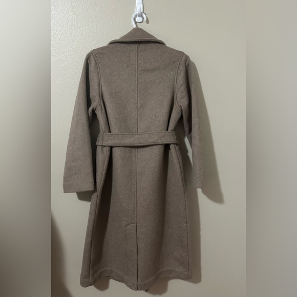 Abercrombie Wool-Blend Belted Blanket Coat - Picture 6 of 8